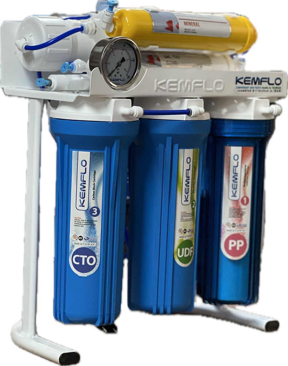 دستگاه تصفیه آب 7 مرحله برند kemflo تایوان کمفلو