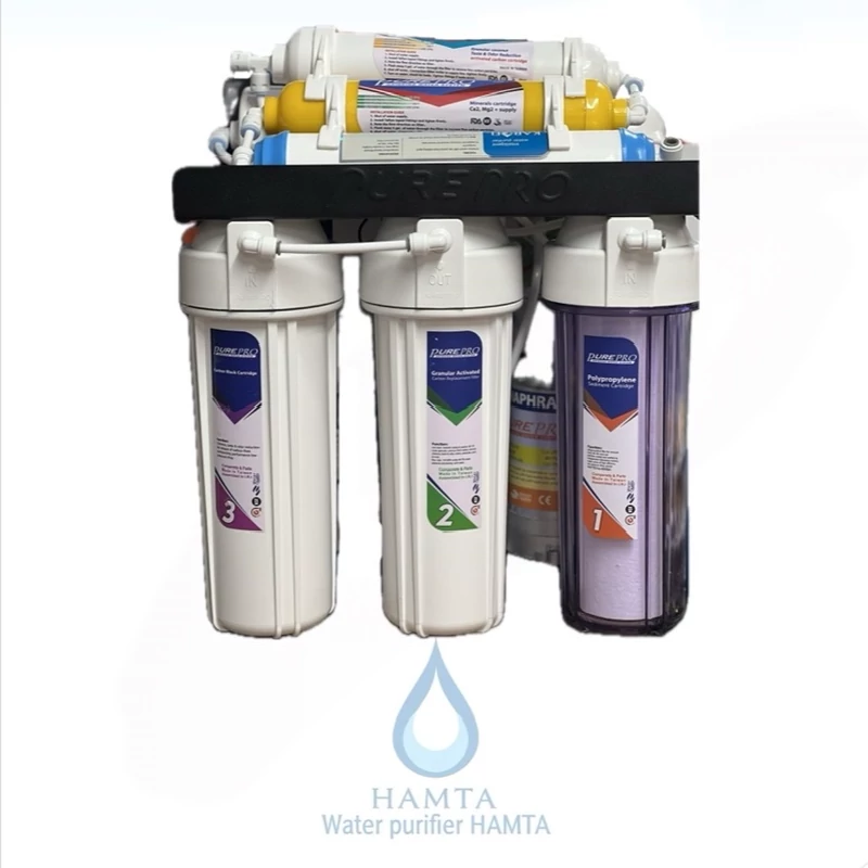 دستگاه تصفیه آب 7مرحله برند purepro تایوان پیور پرو
