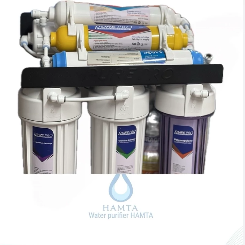 دستگاه تصفیه آب 7مرحله برند purepro تایوان پیور پرو