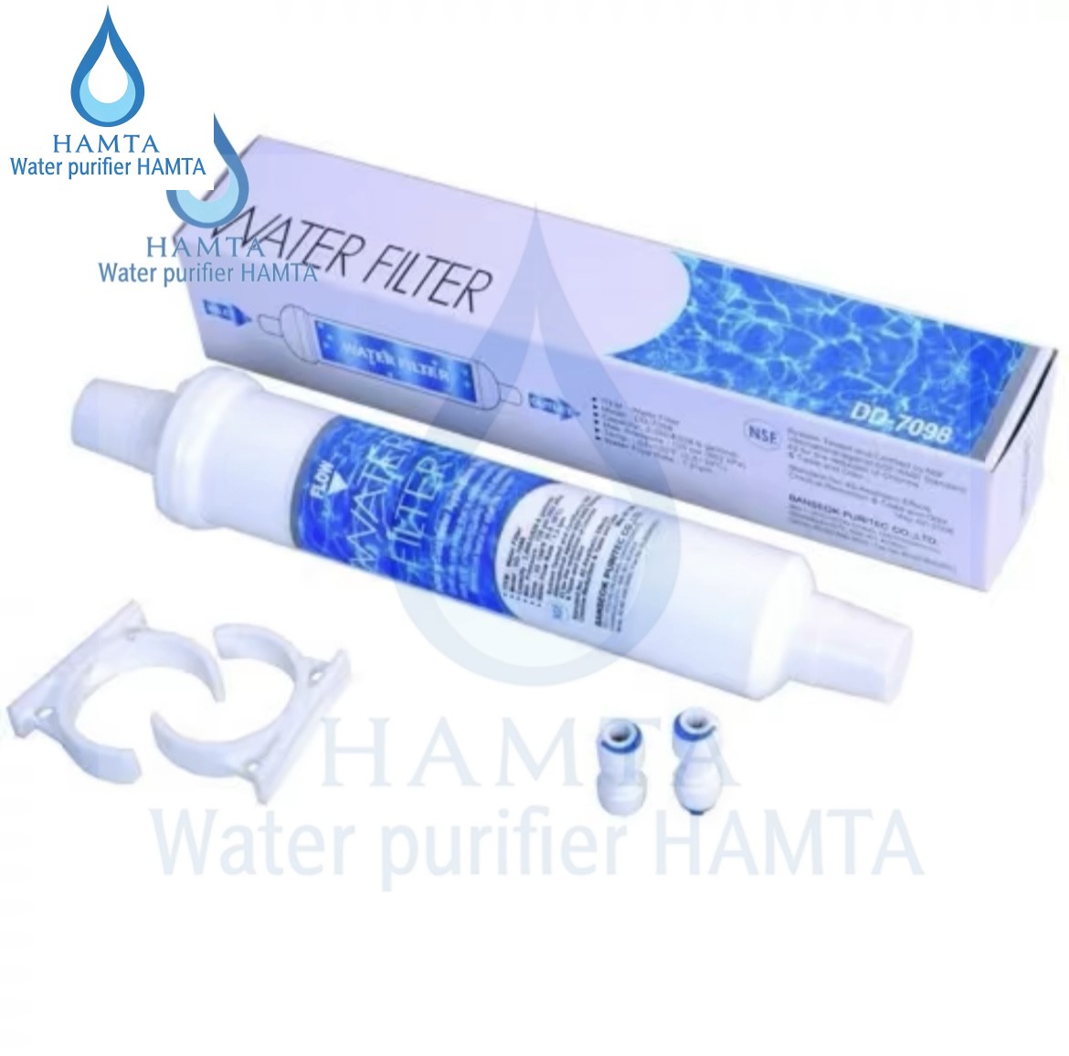 فیلتر پشت یخچال برند water filter واتر فیلتر اصلی