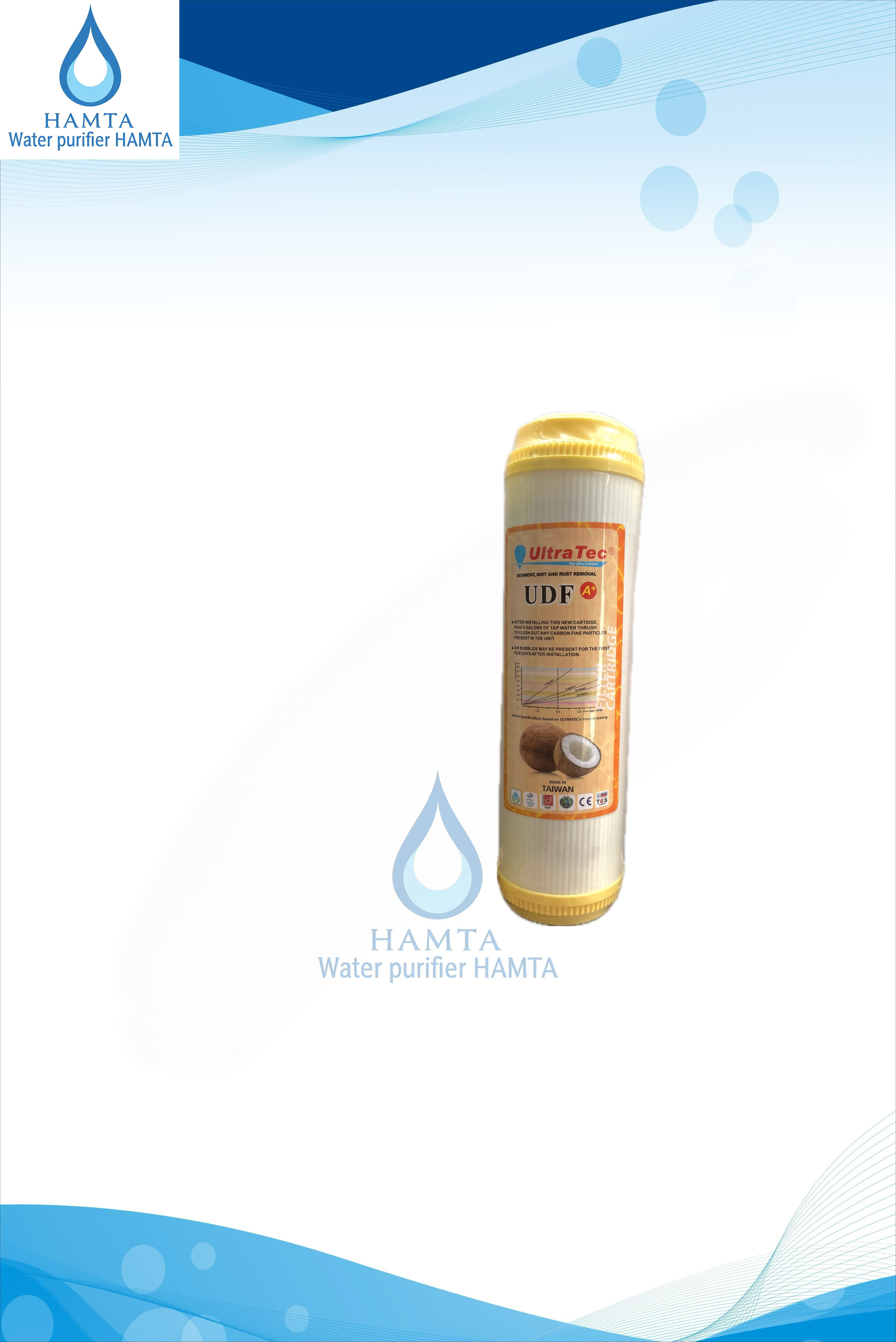 پک 3عددی دستگاه تصفیه آب برند اولتراتک تایوان