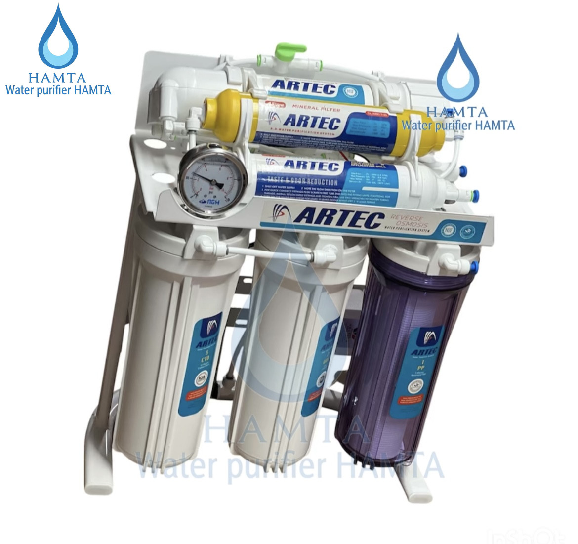 دستگاه تصفیه آب 6 مرحله برند ارتک ARTEC