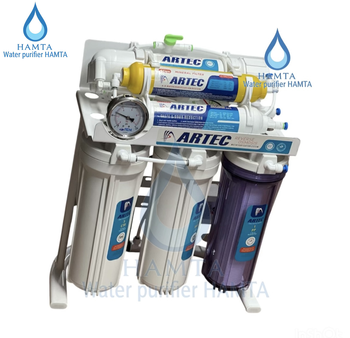 دستگاه تصفیه آب 6 مرحله برند ارتک ARTEC