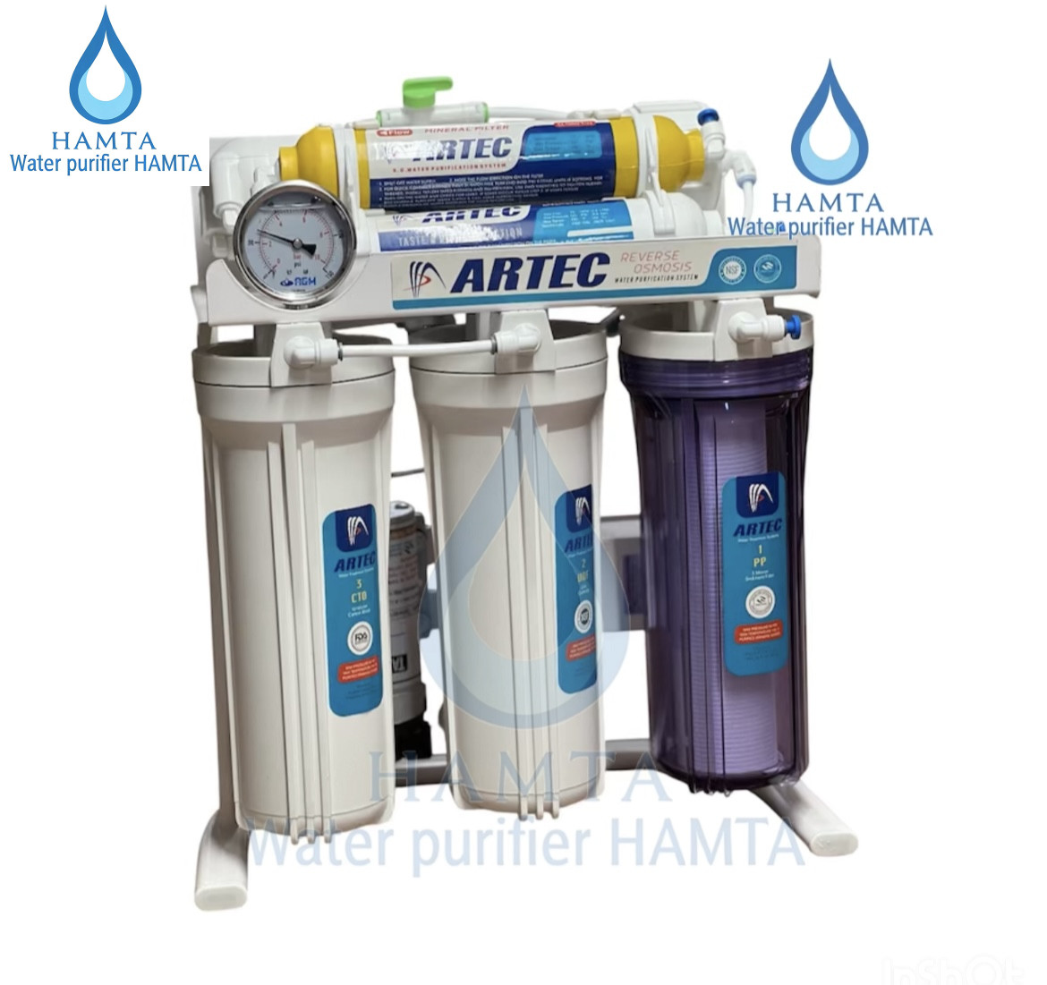 دستگاه تصفیه آب 6 مرحله برند ارتک ARTEC