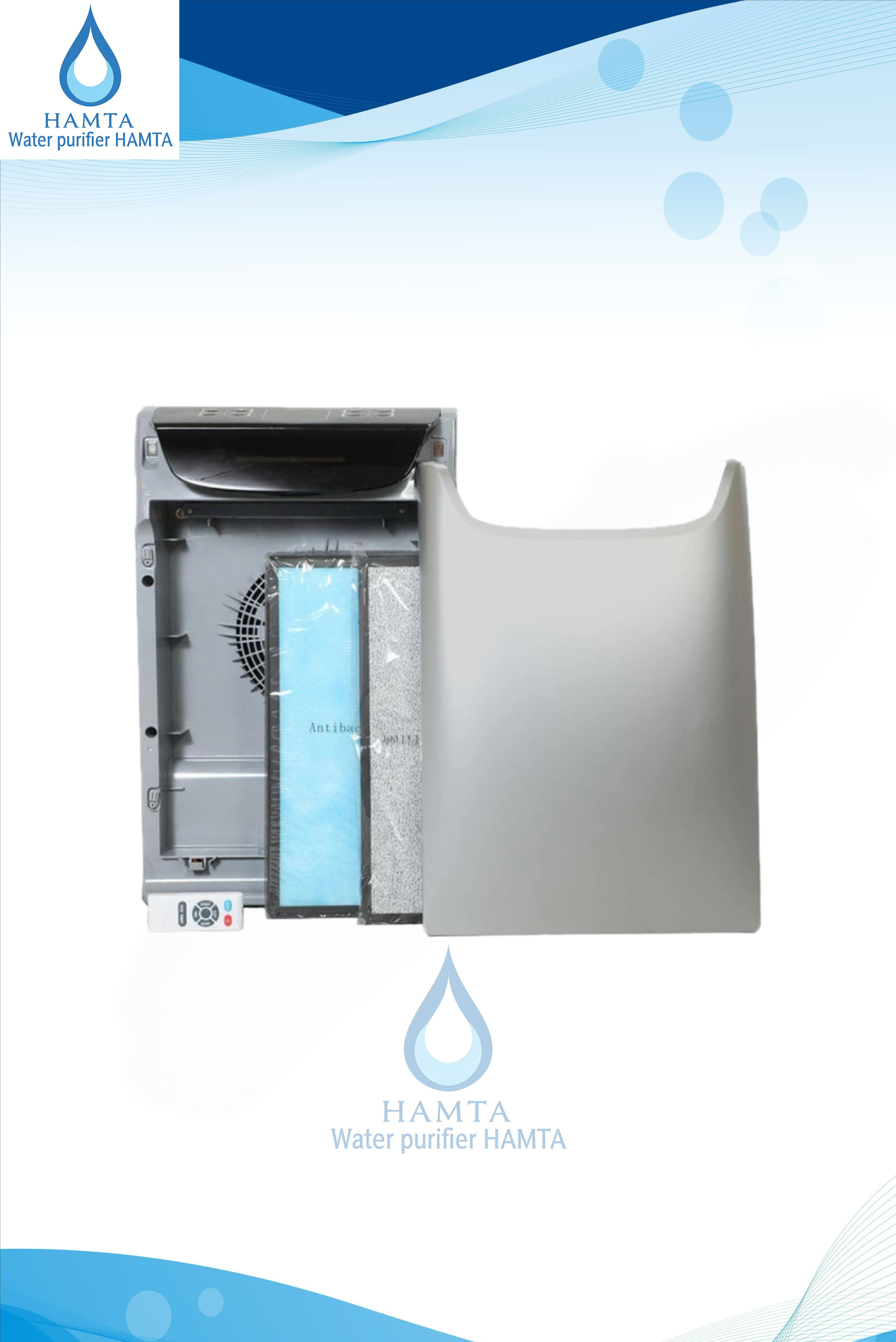 دستگاه تصفیه هوا ناسیونال مدل 3900 با بخار ساز سرد