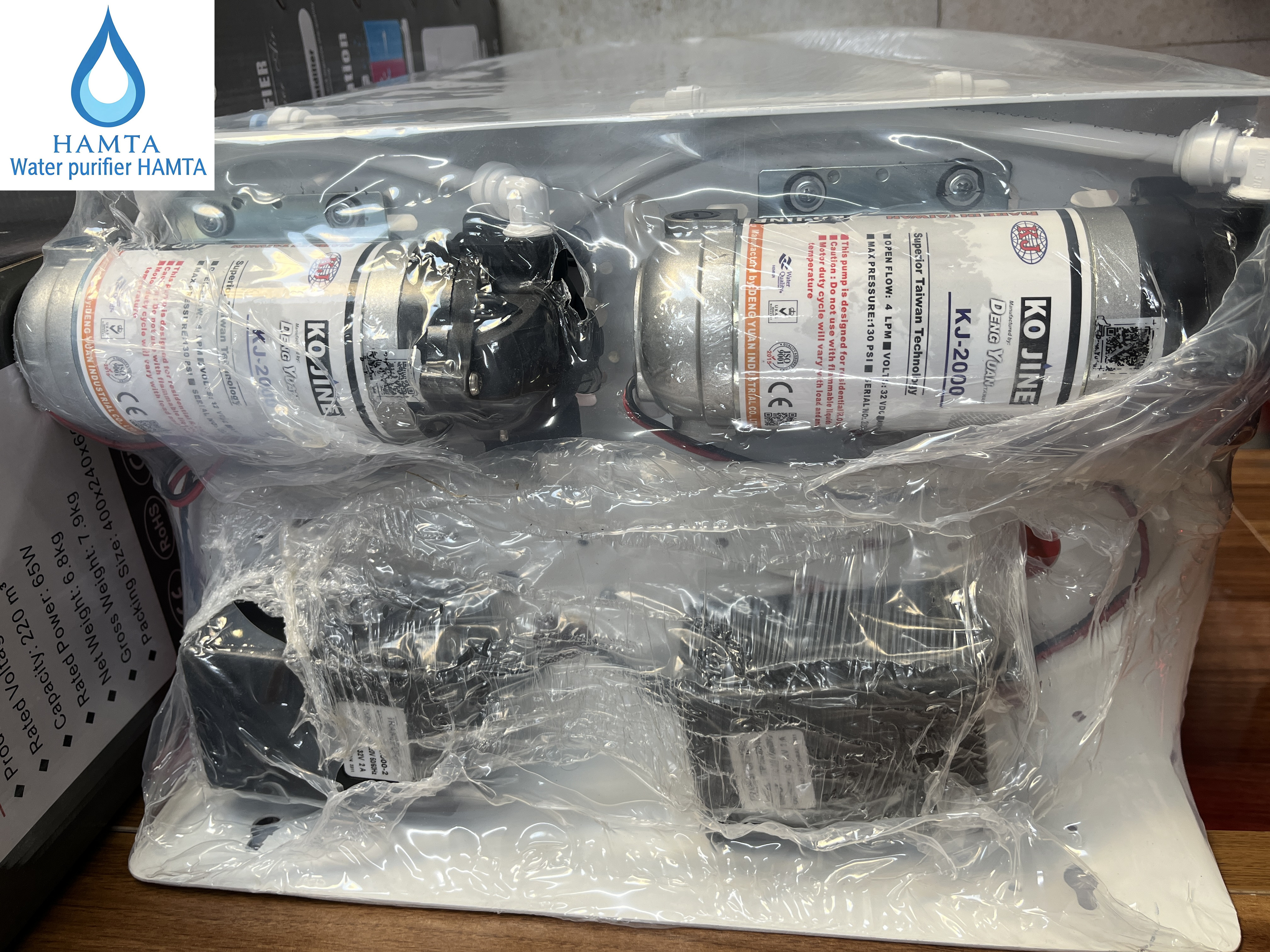 دستگاه تصفیه آب نیمه صنعتی 800 گالن مناسب کارگاه و کارخانه