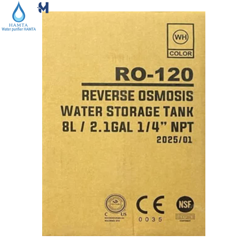 مخزن تصفیه کننده آب تانک پک RO-120
