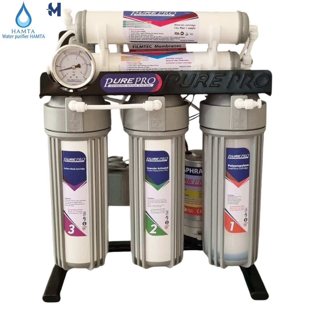تصفیه آب خانگی 7مرحله   قطعات تایوان PUREPRO