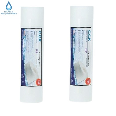 فیلتر دستگاه تصفیه آب سی سی کا مدل PP 5 Micron بسته 2 عددی