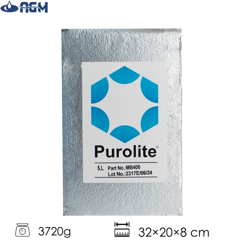 رزین سختی گیر آب پرولایت مدل MB-400 حجم 5000 میلی لیتر